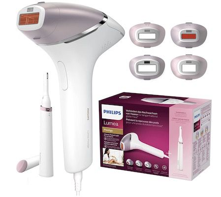 Philips Lumea Prestige IPL Haarentfernungsgerät inkl. 4 Aufsätzen & Korrekturtrimmer für 299,99€ (statt 369€)