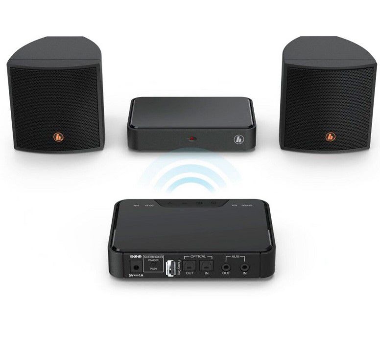 Hama RS100 Funk Sourround Audio Erweiterungsset Rear für 49,99€ (statt 72€)
