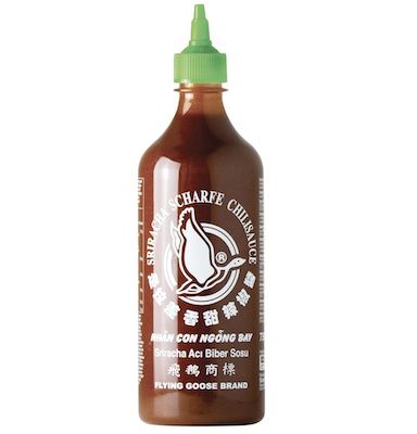 730 ml Flying Goose Sriracha Chilisauce mit grüner Kappe ab 5,69€
