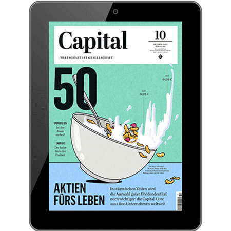 12 Ausgaben Capital Abo als e-Paper direkt nur 6€ (statt 80€)