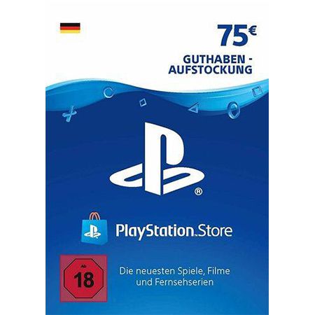 75€ Sony Playstation Guthaben Karte für 59,49€