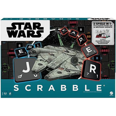 Mattel Games HBN60 &#8211; Scrabble Star Wars für 17,90€ (statt 22€) &#8211; Prime