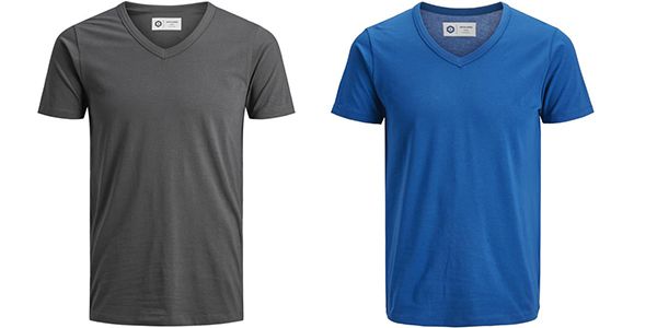 4er Pack Jack & Jones JJEBASAL Herren T Shirt in versch. Farben für 44,77€ (statt 68€)