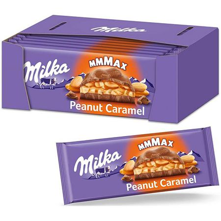 12x Milka Peanut Caramel – 276g Großtafel mit Erdnuss Karamell ab 27,57€ (statt 39€)