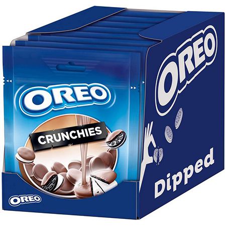 🥰 8x OREO Crunchies Dipped umhüllt von zarter Milchschokolade ab 12,34€ (statt 16€)