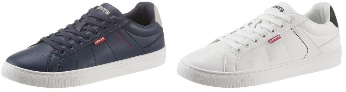 Levis Sneaker »JIMMY« mit rotem Label in Schwarz, Weiß oder Navy ab 35,96€ (statt 48€)