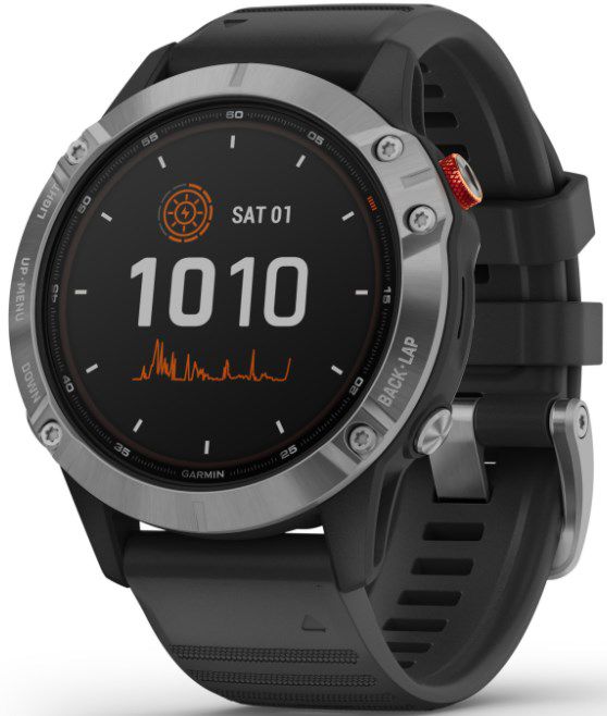 Garmin fenix 6 Solar mit GPS + Solar & 16 Tage Akku für 379€ (statt 430€)