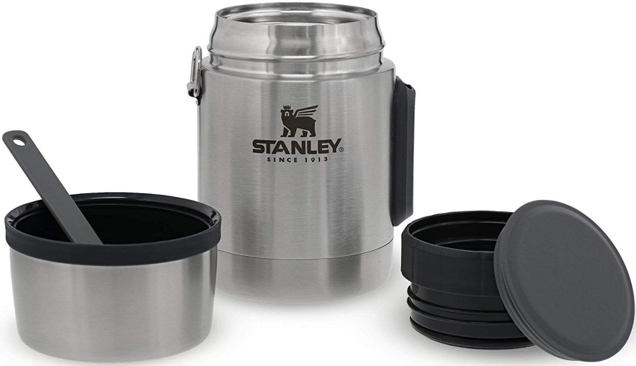 Stanley Adventure Edelstahl Thermobehälter mit 0,532Liter Volumen Gabel in Silber für 24,47€ (statt 32€)  prime