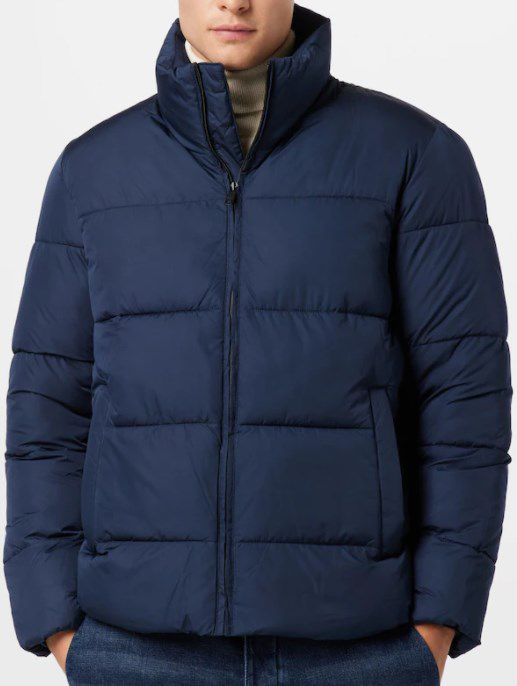 Esprit Steppjacke mit Stehkragen in Dunkelblau ab 48,93€ (statt 80€)   S, L und XL