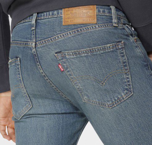 Levis Stretch Jeans 511 im 5 Pocket Style in der Farbe eazy there it is ab 43,99€ (statt 61€)