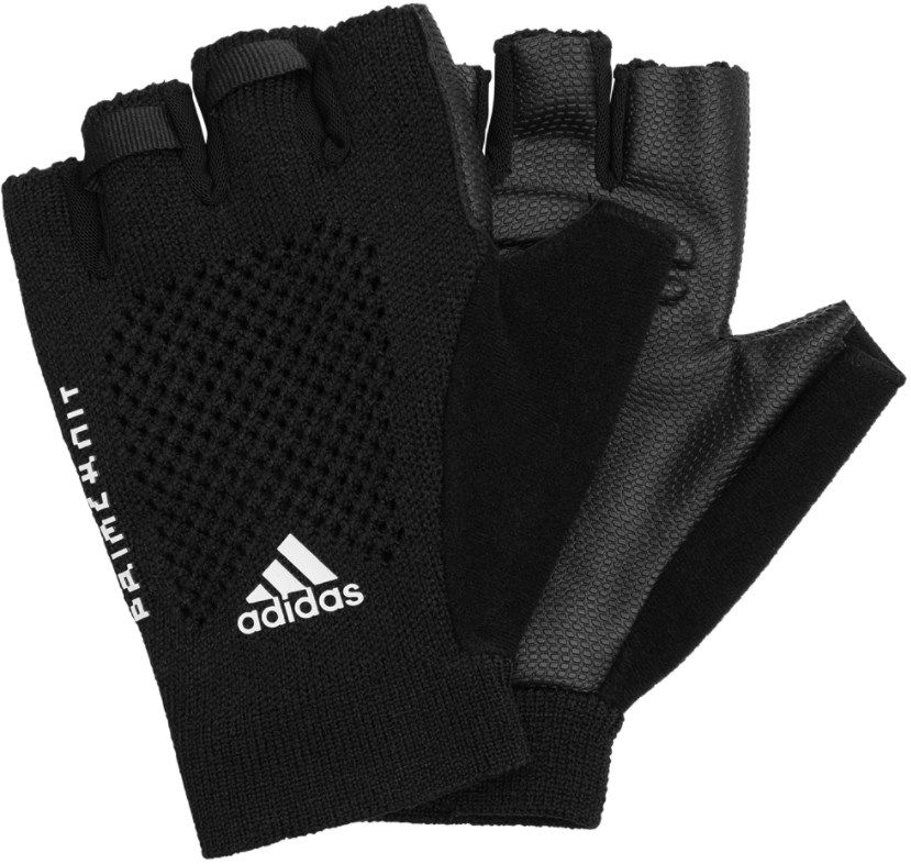 adidas Primeknit fingerlose Trainingshandschuhe FT9664 in Schwarz für 17,94€ (statt 27€)