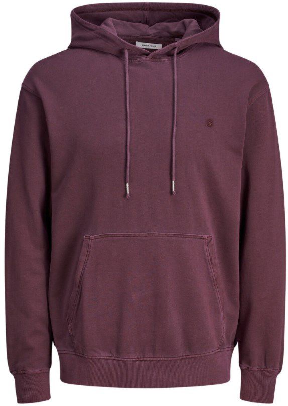 Jack & Jones Washed Hoodie in Dunkelrot ab 13,99€ (statt 20€)