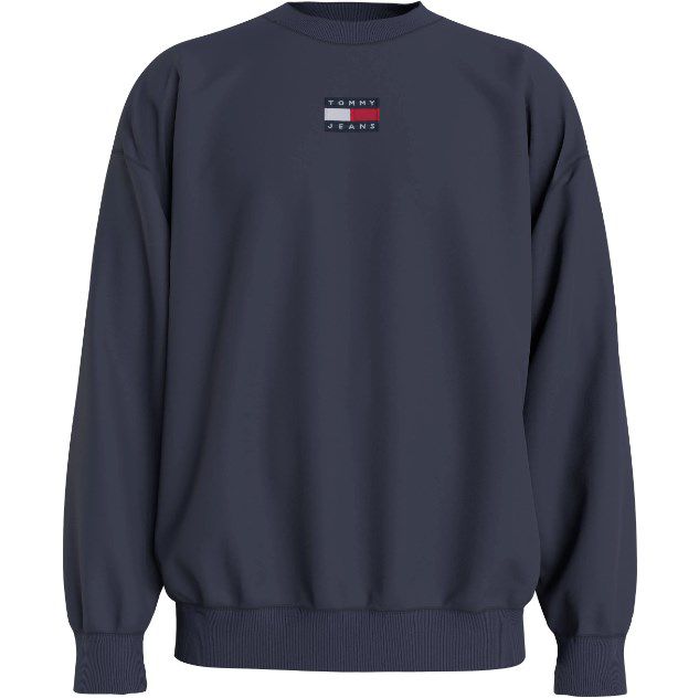 Tommy Jeans Badge Crewneck Sweatshirt in Marine für 47,11€ (statt 70€)