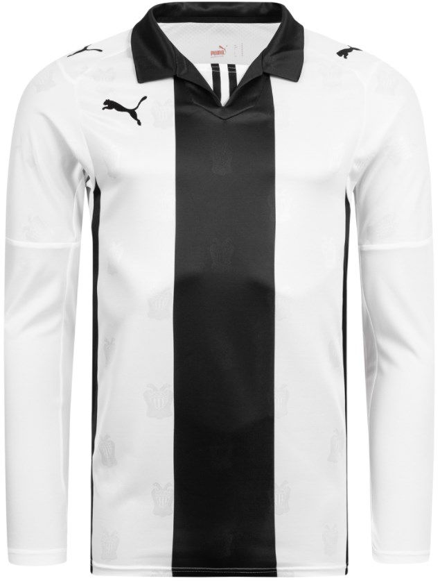 Puma Langarm Trikot PAOK Thessaloniki in Weiß/Schwarz für 7,28€ (statt 18€)   S bis L