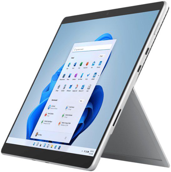 MICROSOFT Surface Pro 8 Tablet mit 13Zoll Display, i5 Prozessor und 128GB SSD für 849€ (statt 901€)