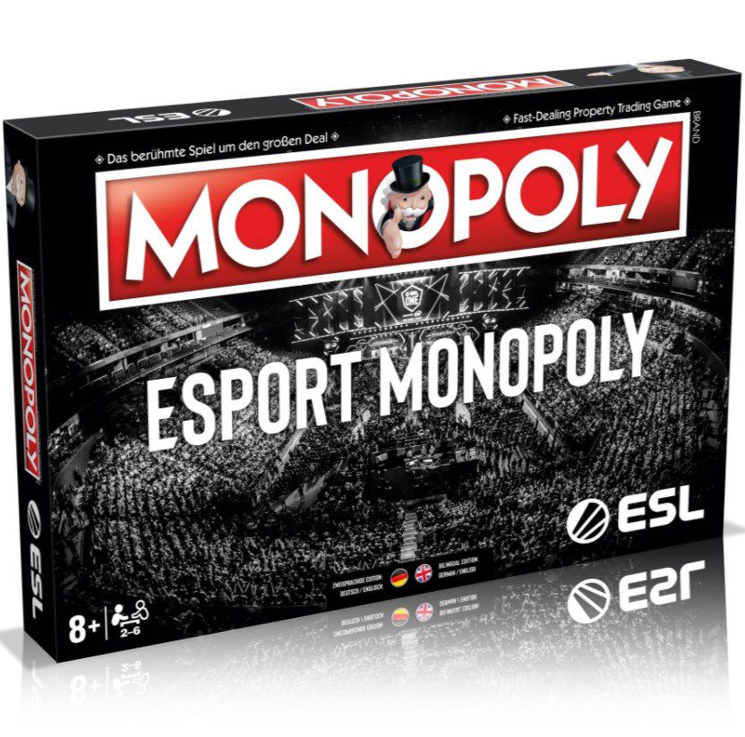Monopoly ESL Esport Edition für 2 bis 6 Spieler ab 19,99€ (statt 43€)