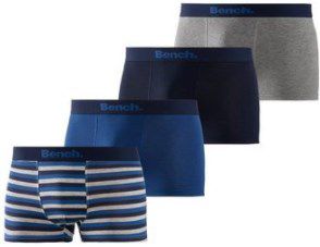 4x Bench. Boxershorts in verschiedenen Farben ab 18,40€ (statt 24€)