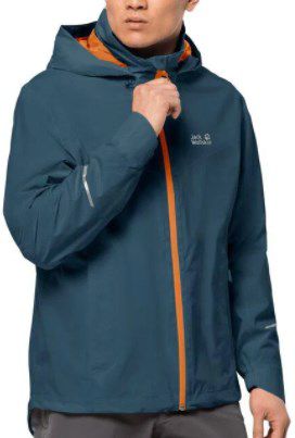 Jack Wolfskin Fahrradjacke ATLAS TOUR JKT M in Grau Blau oder Schwarz ab 100,79€ (statt 126€)