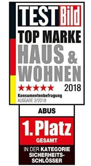 ABUS FTR90 W AL0125 Fenstersicherung mit Edelstahlbolzen für 9,47€ (statt 25€)
