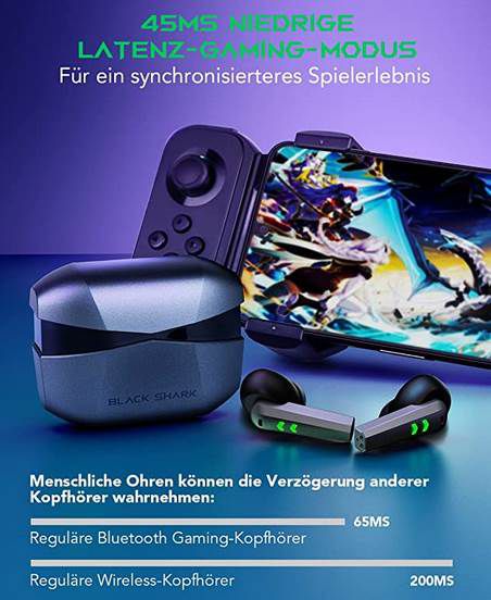 Xiaomi Black Shark Lucifer T2 Gaming InEar Kopfhörer für 19,99€ (statt 40€)