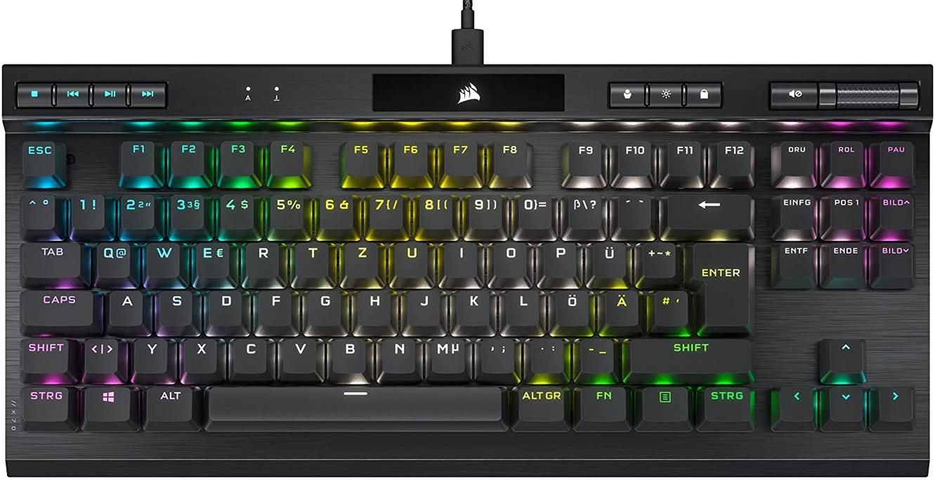 Corsair K70 RGB TKL Champion Series   Mechanische Tenkeyless Gaming Tastatur ab 89,90€ (statt 120€)