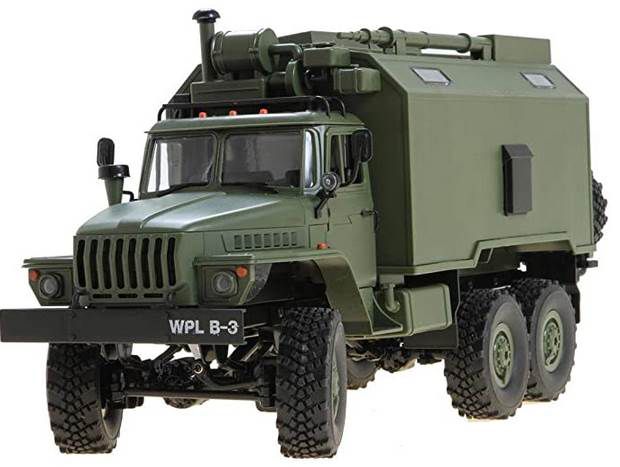 WPL B36 RC Militär LKW in 1:16 mit 6WD & 2.4G für 48,99€ (statt 60€)