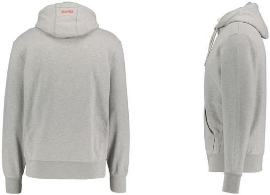 Superdry Corporate Logo Herren Hoodie in Grau für 44,21€ (statt 80€)   Restgrößen