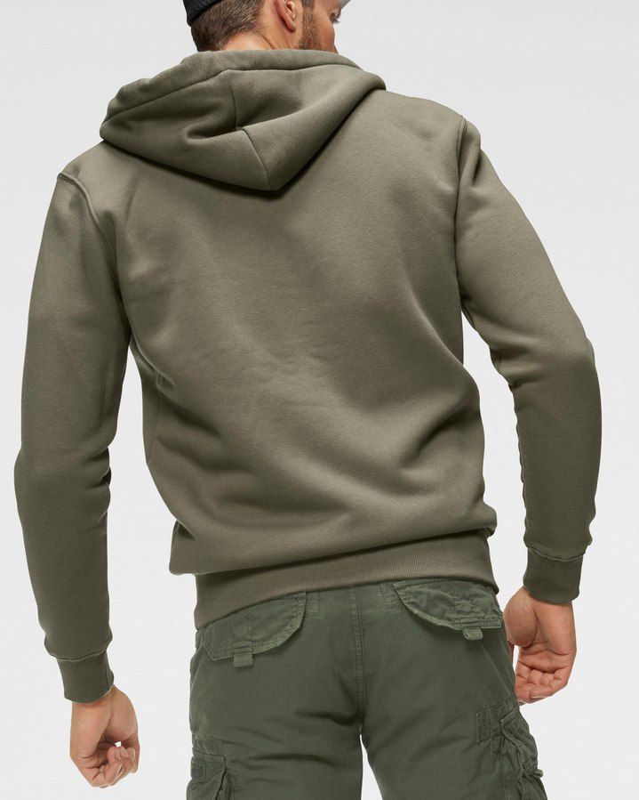 Alpha Industries Kapuzensweatjacke Basic Zip Hoody in vielen Farben ab je 43,99€ (statt 55€)   bis 5XL