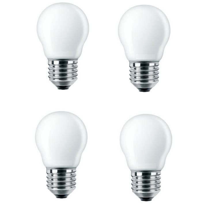 4x Philips Attralux 7W E27 LED Mini Lampe Warmweiß für 7,99€