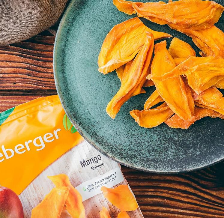13er Pack Seeberger Mango   Getrocknete Fruchtscheiben ohne Zuckerzusatz für 29,28€ (statt 34€)   Prime Sparabo