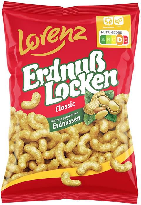 9er Pack Lorenz Snack World ErdnussLocken Classic   9 x 200 g ab 13,55€ (statt 18€)   Prime