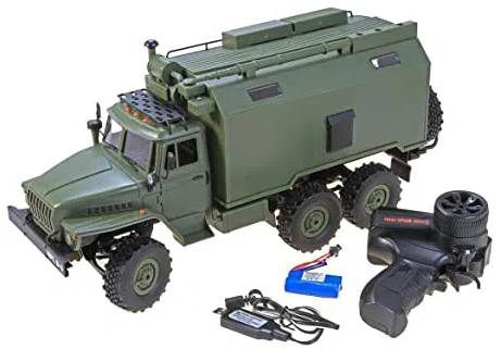 WPL B36 RC Militär LKW in 1:16 mit 6WD & 2.4G für 48,99€ (statt 60€)