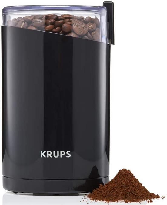 Krups F20342 Kaffee  und Gewürzmühle mit variablen Mahlgrad, 75g Füllmenge für 20,99€ (statt 26€)   Prime