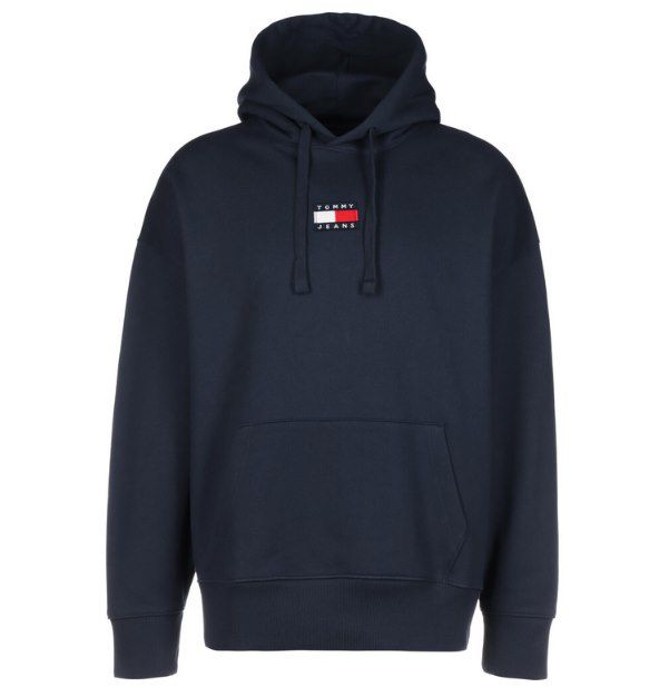 Tommy Hilfiger Badge Organic Cotton Hoodie in Blau und Grau für 52,49€ (statt 64€)