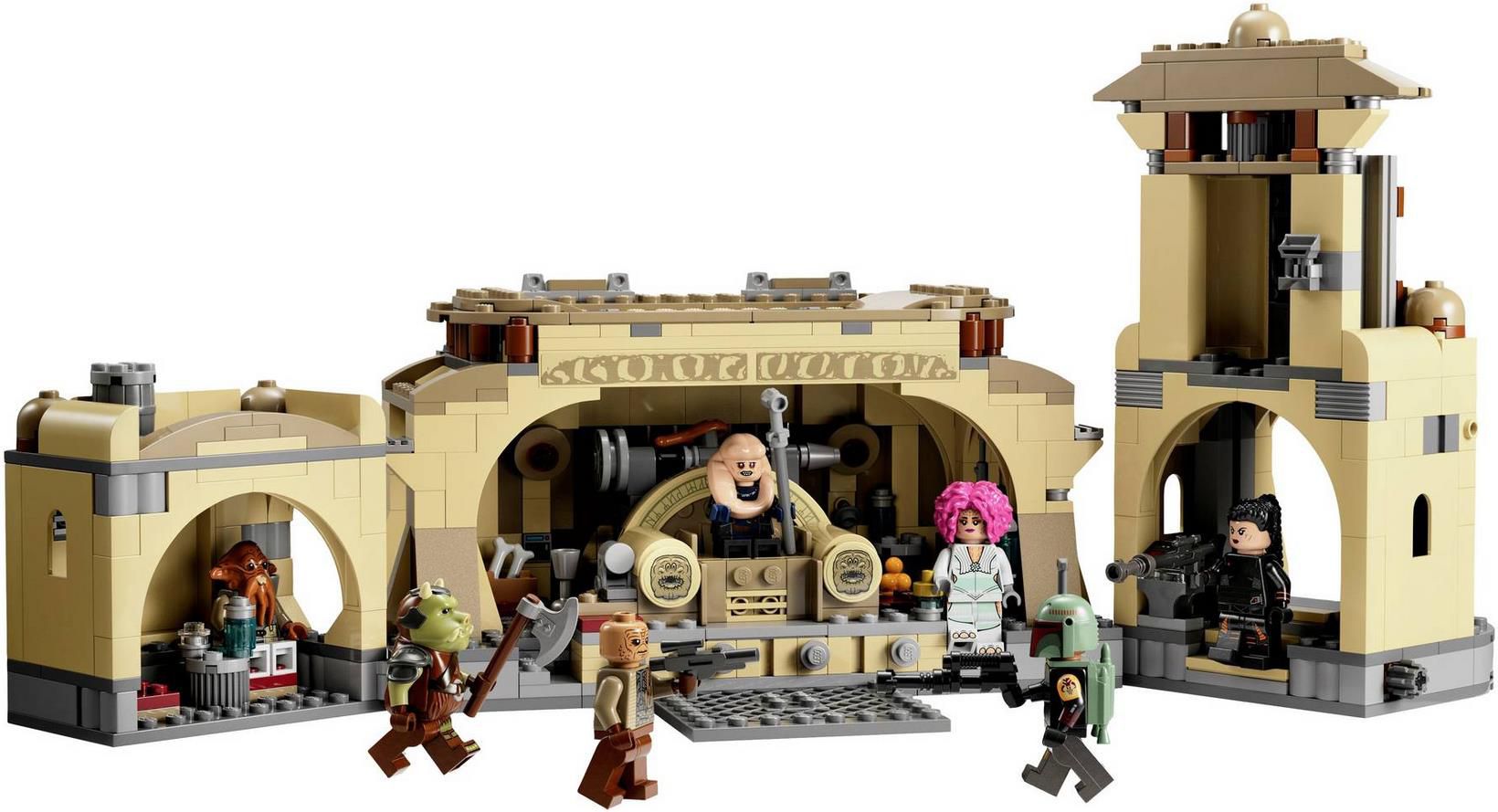 Lego 75326 Star Wars Boba Fetts Thronsaal für 71,54€ (statt 85€)