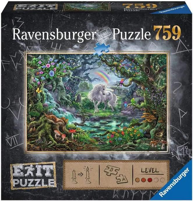 Ravensburger 15030 EXIT Puzzle   Fantasy Einhorn 759 Teile für 7,70€ (statt 12€)   Prime