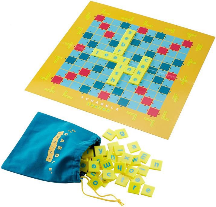 Mattel Games Y9670   Scrabble Junior für 2   4 Kinder ab 6 Jahren für 11,39€ (statt 20€)   Prime