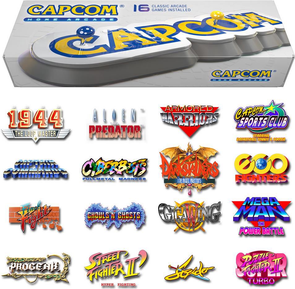 Capcom Home Arcade   Retro Spielkonsole mit 16 Games für 187,28€ (statt 256€)
