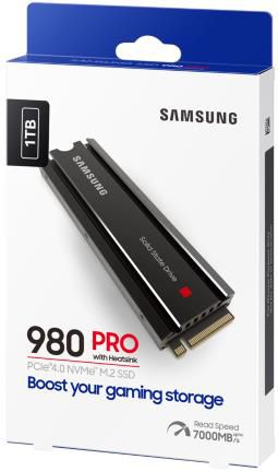 Samsung 980 PRO NVMe SSD 1 TB M.2 PCIe 4.0 mit Kühlkörper ab 149,79€ (statt 180€)