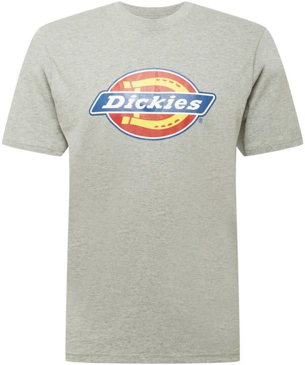 Dickies Icon Logo   Herren T Shirt Graumeliert für 10,90€ (statt 24€)