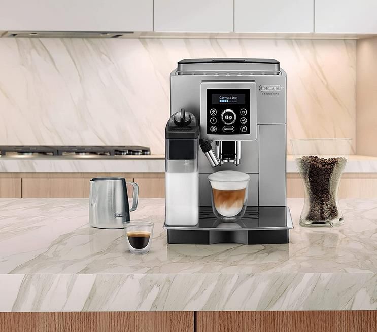 DeLonghi ECAM 23.460.SB Kaffeevollautomat mit Automatik Cappuccino System für 335,59€ (statt 410€)