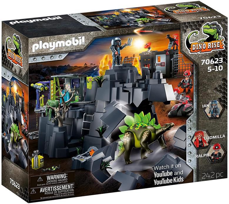 Pricedrop: PLAYMOBIL Dino Rise 70623 Dino Rock, Mit Licht , Sound  und Vibrationseffekt für 49,99€ (statt 65€)