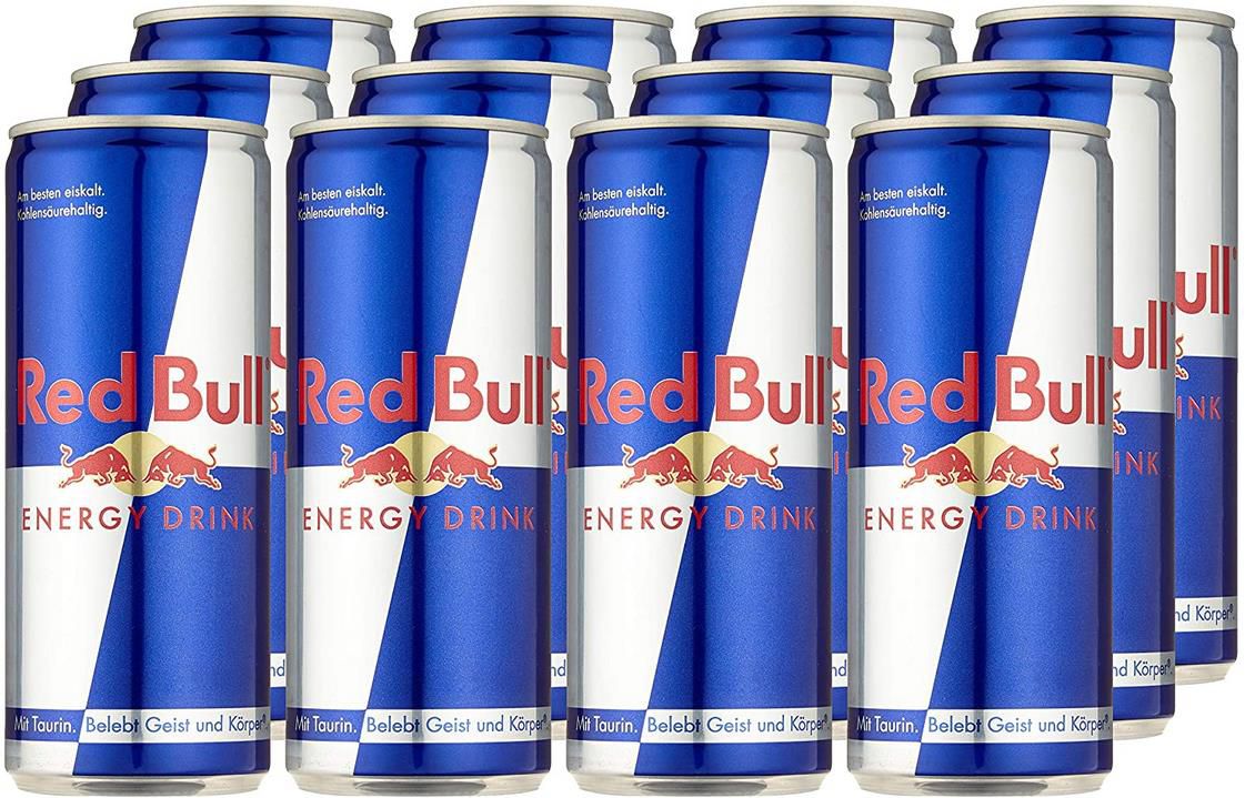 12x Red Bull Energy Drink Dosen Einweg 12 x 250 ml ab 9,41€ zzgl. Pfand (statt 14€)