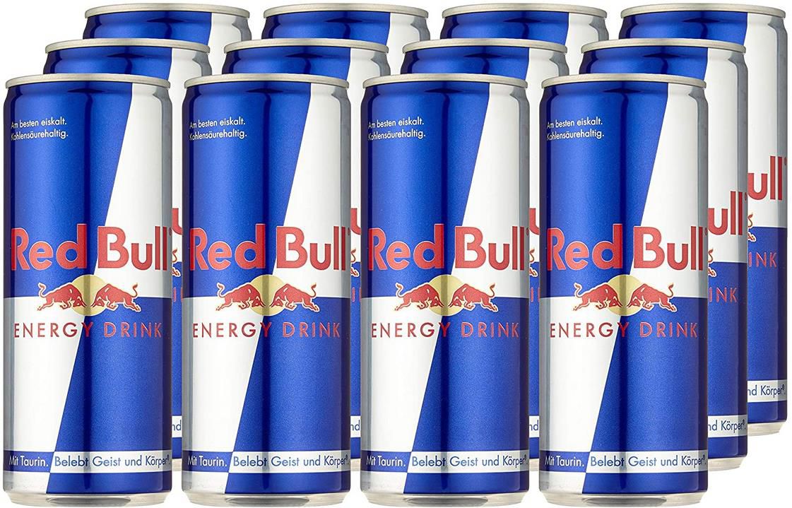 12x Red Bull Energy Drink Dosen Einweg 12 x 250 ml ab 11,39€ zzgl. Pfand (statt 14€)