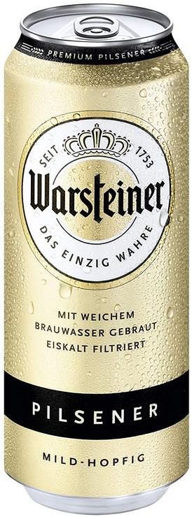 24x Warsteiner Premium Pilsener 0.5 l Dosen ab 17,06€ zzgl. Pfand (statt 24€)   Prime
