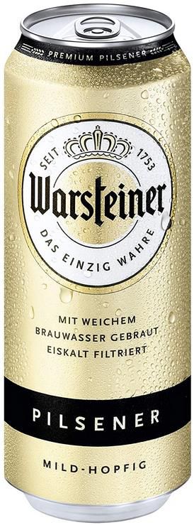 24x Warsteiner Premium Pilsener 0.5 l Dosen ab 17€ (statt 23€)