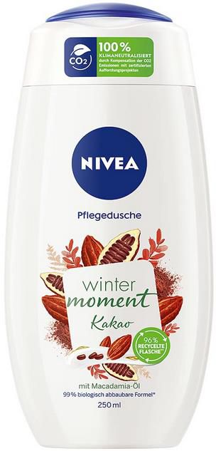 4x NIVEA Winter Moment Kakao Pflegedusche 250 ml ab 3,30€ (statt 7€)   Prime Sparabo