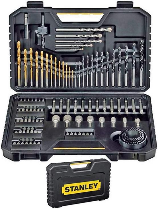 Stanley STA7205 XJ Bits und Bohrer Set 100 tlg. für 23,40€ (statt 35€)   Prime