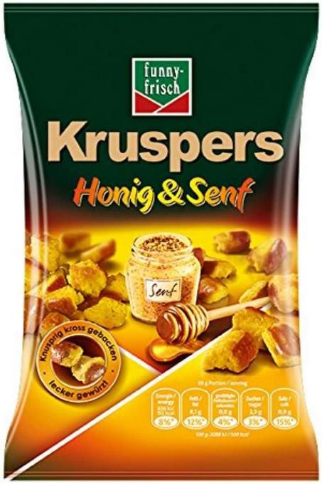 10er Pack funny frisch Kruspers Honig & Senf ab 7€ (statt 15€)   Prime Sparabo