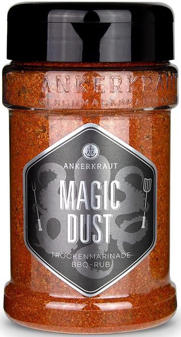 Ankerkraut Magic Dust   BBQ Rub im Streuer 230g für 5,21€ (statt 8€)   Prime Sparabo